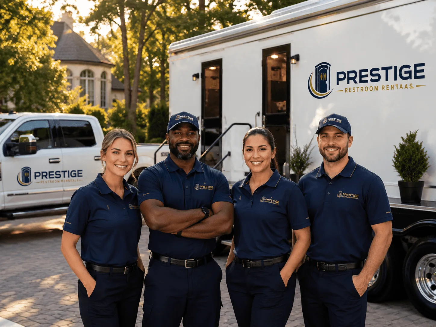 Trusted Luxury Portable Restrooms company in Dix, IL